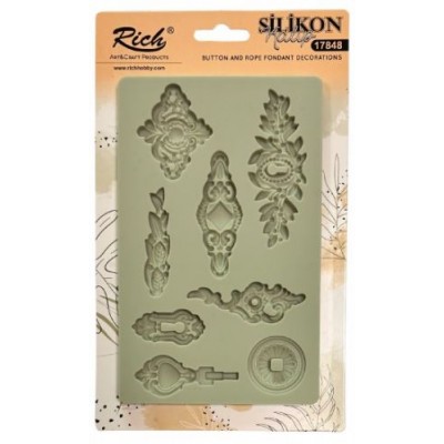 Rich Art&Craft Silikon Kalıp 18,5x11,5cm - 17855