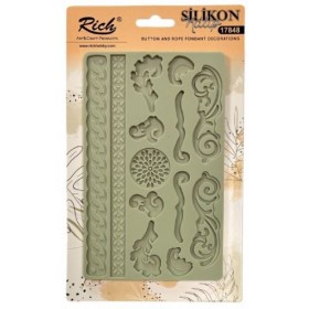 Rich Art&Craft Silikon Kalıp 18,5x11,5cm - 17856