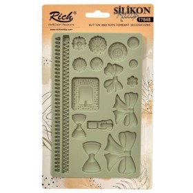 Rich Art&Craft Silikon Kalıp 18,5x11,5cm - 17857