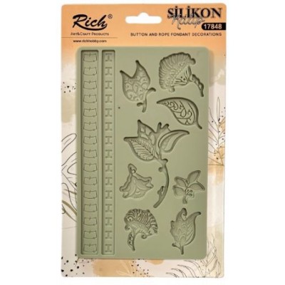 Rich Art&Craft Silikon Kalıp 18,5x11,5cm - 17863