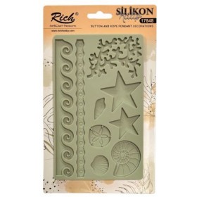 Rich Art&Craft Silikon Kalıp 18,5x11,5cm - 17866