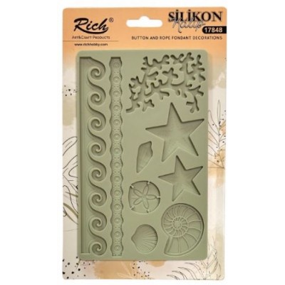 Rich Art&Craft Silikon Kalıp 18,5x11,5cm - 17866