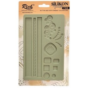 Rich Art&Craft Silikon Kalıp 18,5x11,5cm - 17867