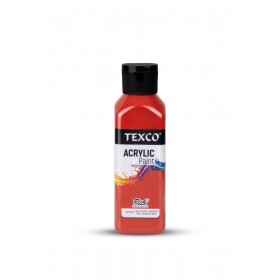 Texco Akrilik Boya 130ml - Saltanat Kırmızı