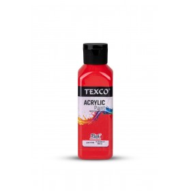 Texco Akrilik Boya 130ml - Kırmızı