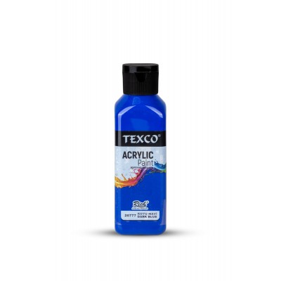 Texco Akrilik Boya 130ml - Koyu Mavi