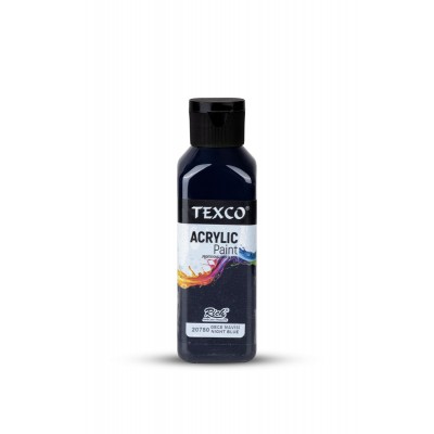 Texco Akrilik Boya 130ml - Gece Mavisi