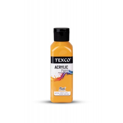 Texco Akrilik Boya 130ml - Oksit Sarı