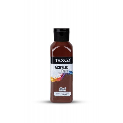 Texco Akrilik Boya 130ml - Kahverengi