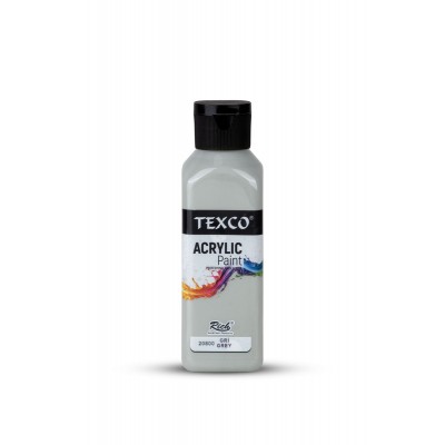 Texco Akrilik Boya 130ml - Gri
