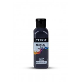 Texco Akrilik Boya 130ml - Oniks Gri