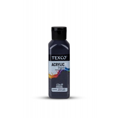Texco Akrilik Boya 130ml - Oniks Gri