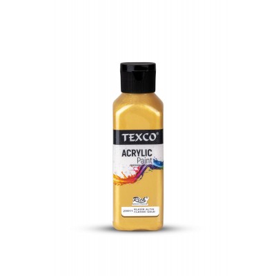 Texco Metalik Akrilik Boya Klasik Altın 130ml
