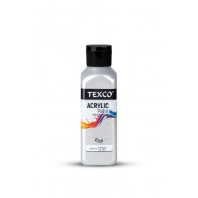 Texco Metalik Akrilik Boya Gümüş 130ml