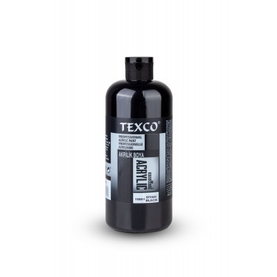 Texco Akrilik 400ml Orta Boy Siyah