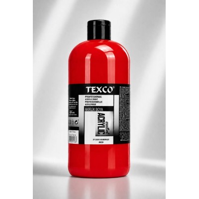 Texco Akrilik 1500gr EKONOMİK Boy Kırmızı