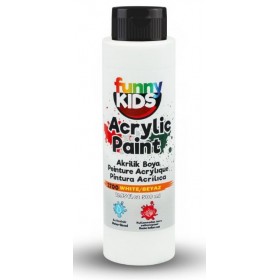 Funny Kids Akrilik Boya 500cc - BEYAZ