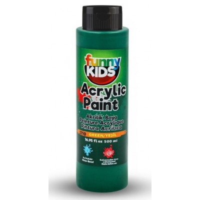 Funny Kids Akrilik Boya 500cc - YEŞİL