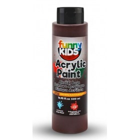Funny Kids Akrilik Boya 500cc - KAHVERENGİ