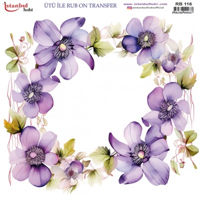 Ütü İle Rub On Transfer (30X30) RB-116