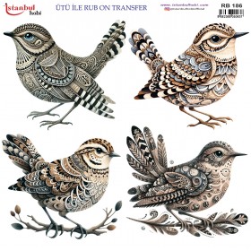 Ütü İle Rub On Transfer (30X30) RB-186