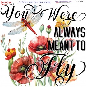 Ütü İle Rub On Transfer (30X30) RB-451