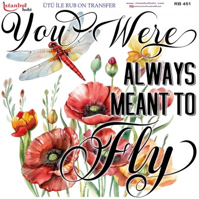 Ütü İle Rub On Transfer (30X30) RB-451