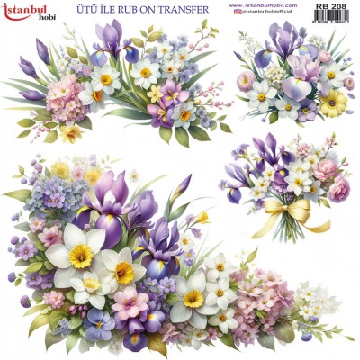 Ütü İle Rub On Transfer (30X30) RB-208