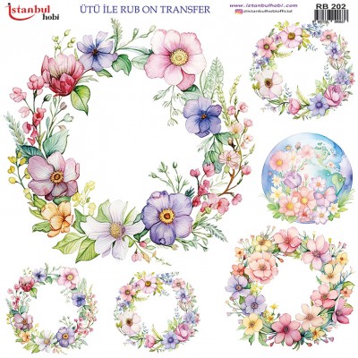 Ütü İle Rub On Transfer (30X30) RB-202