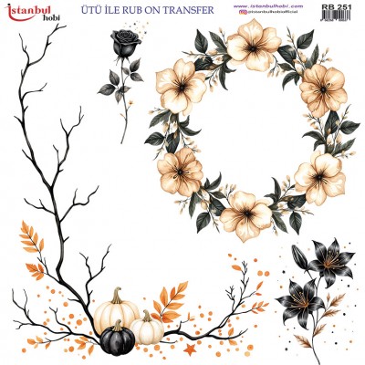 Ütü İle Rub On Transfer (30X30) RB-251