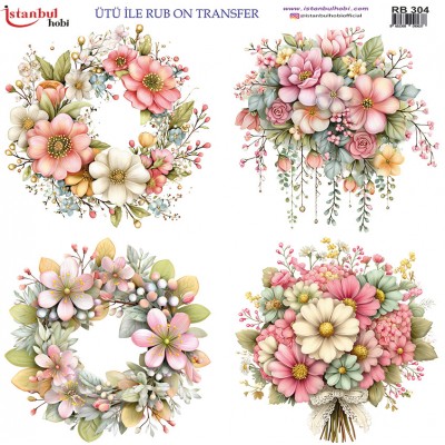 Ütü İle Rub On Transfer (30X30) RB-304