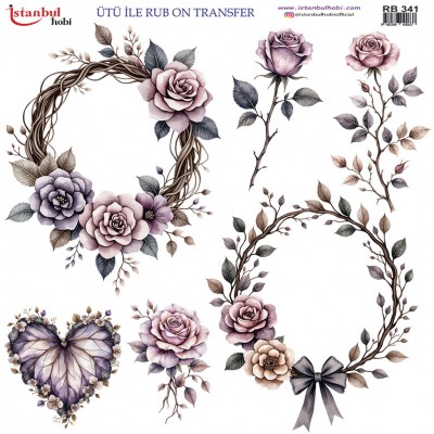 Ütü İle Rub On Transfer (30X30) RB-341