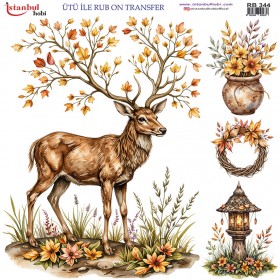 Ütü İle Rub On Transfer (30X30) RB-344