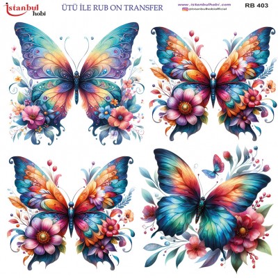 Ütü İle Rub On Transfer (30X30) RB-403