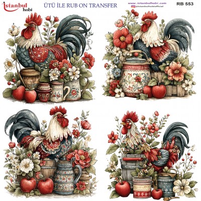 Ütü İle Rub On Transfer (30X30) RB-553