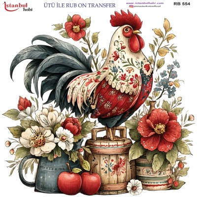 Ütü İle Rub On Transfer (30X30) RB-554