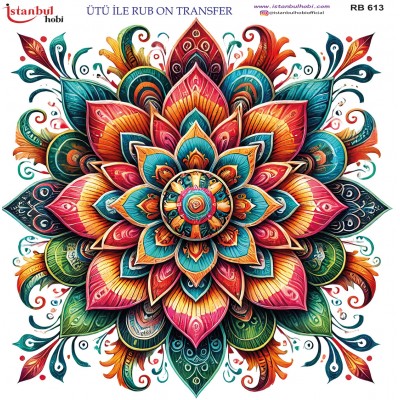Ütü İle Rub On Transfer (30X30) RB-613