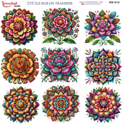 Ütü İle Rub On Transfer (30X30) RB-612
