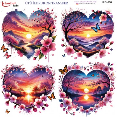 Ütü İle Rub On Transfer (30X30) RB-624