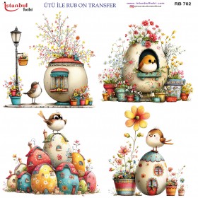 Ütü İle Rub On Transfer (30X30) RB-702