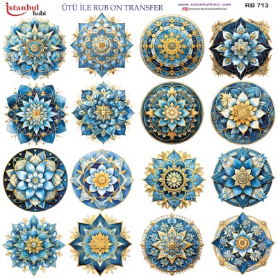 Ütü İle Rub On Transfer (30X30) RB-713