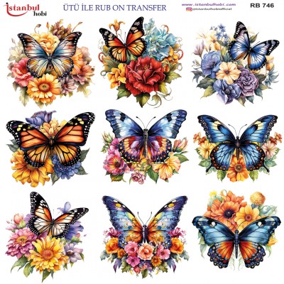 Ütü İle Rub On Transfer (30X30) RB-746
