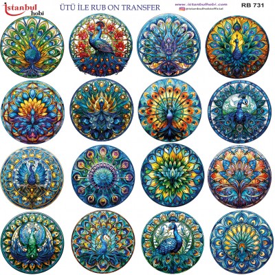 Ütü İle Rub On Transfer (30X30) RB-731