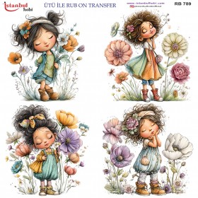 Ütü İle Rub On Transfer (30X30) RB-789