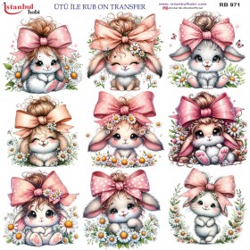 Ütü İle Rub On Transfer (30X30) RB-971
