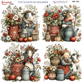 Ütü İle Rub On Transfer (30X30) RB-785