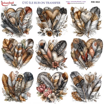 Ütü İle Rub On Transfer (30X30) RB-802