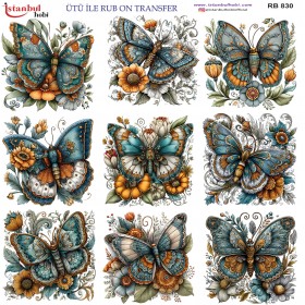Ütü İle Rub On Transfer (30X30) RB-830