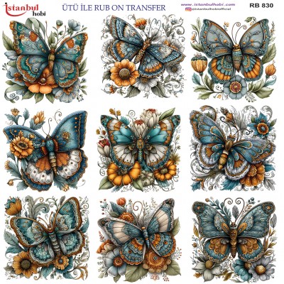 Ütü İle Rub On Transfer (30X30) RB-830