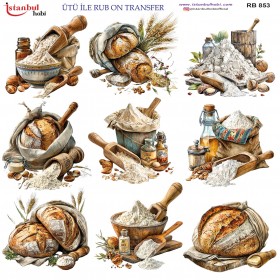 Ütü İle Rub On Transfer (30X30) RB-853